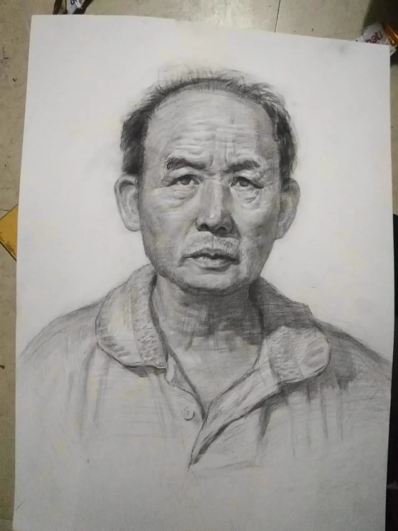 人物头像素描