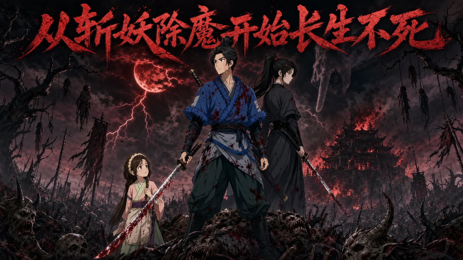 从斩妖除魔开始长生不死作品封面